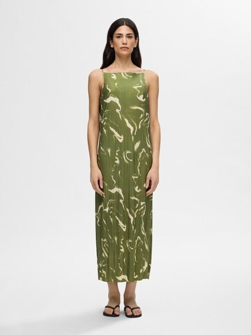 SELECTED FEMME Kleid 'RYA ELLIE' in Grün