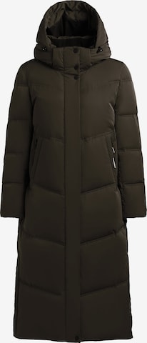 khujo - Sobretudo de inverno 'Luga3' em verde: frente