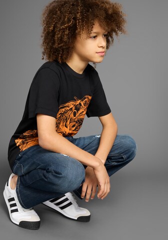 Kidsworld T-Shirt in Schwarz