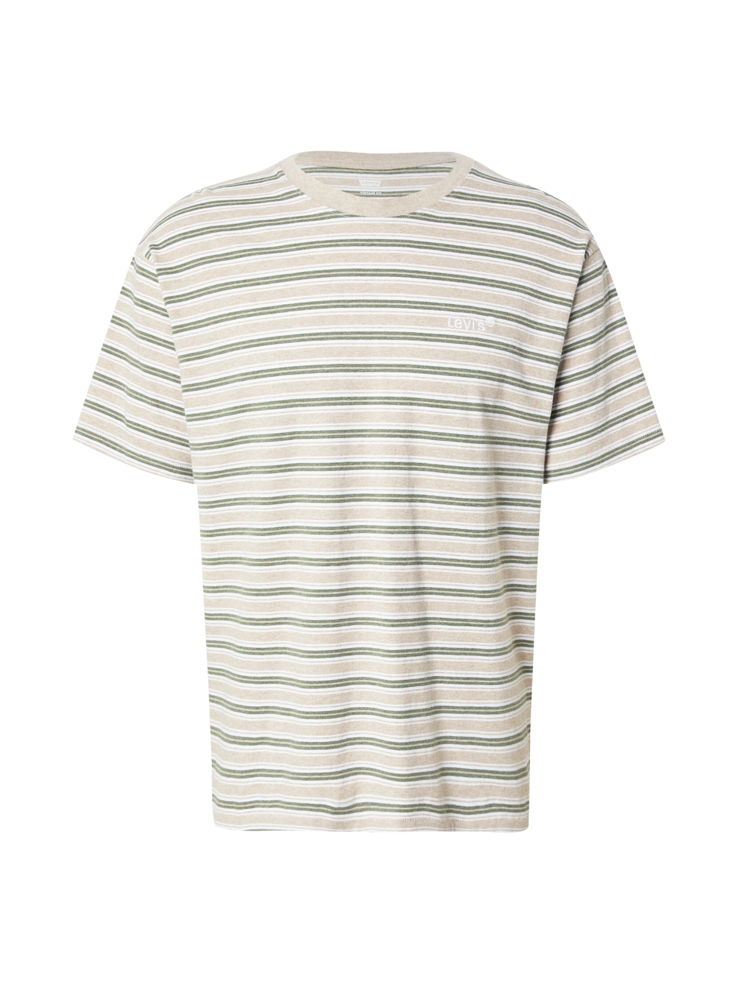 LEVI'S ® Shirt 'Red Tab Vintage Tee' in Beige / Olive / White, Item view