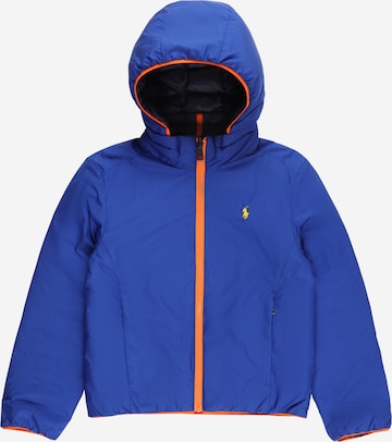 Polo Ralph Lauren Tussenjas in Blauw: voorkant