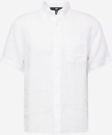 Banana Republic - Regular Fit Camisa em branco: frente