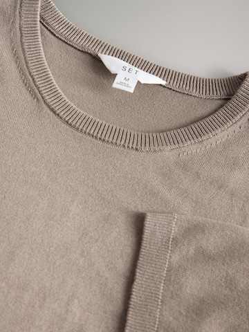 The Set Tröja i beige