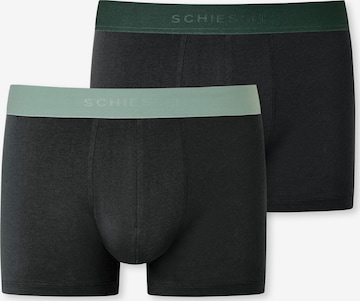 SCHIESSER - Calzoncillo boxer ' 95/5 Organic Cotton ' en azul: frente