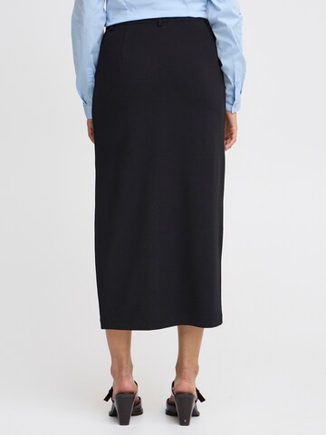 ICHI - Falda 'IH Katine' en negro