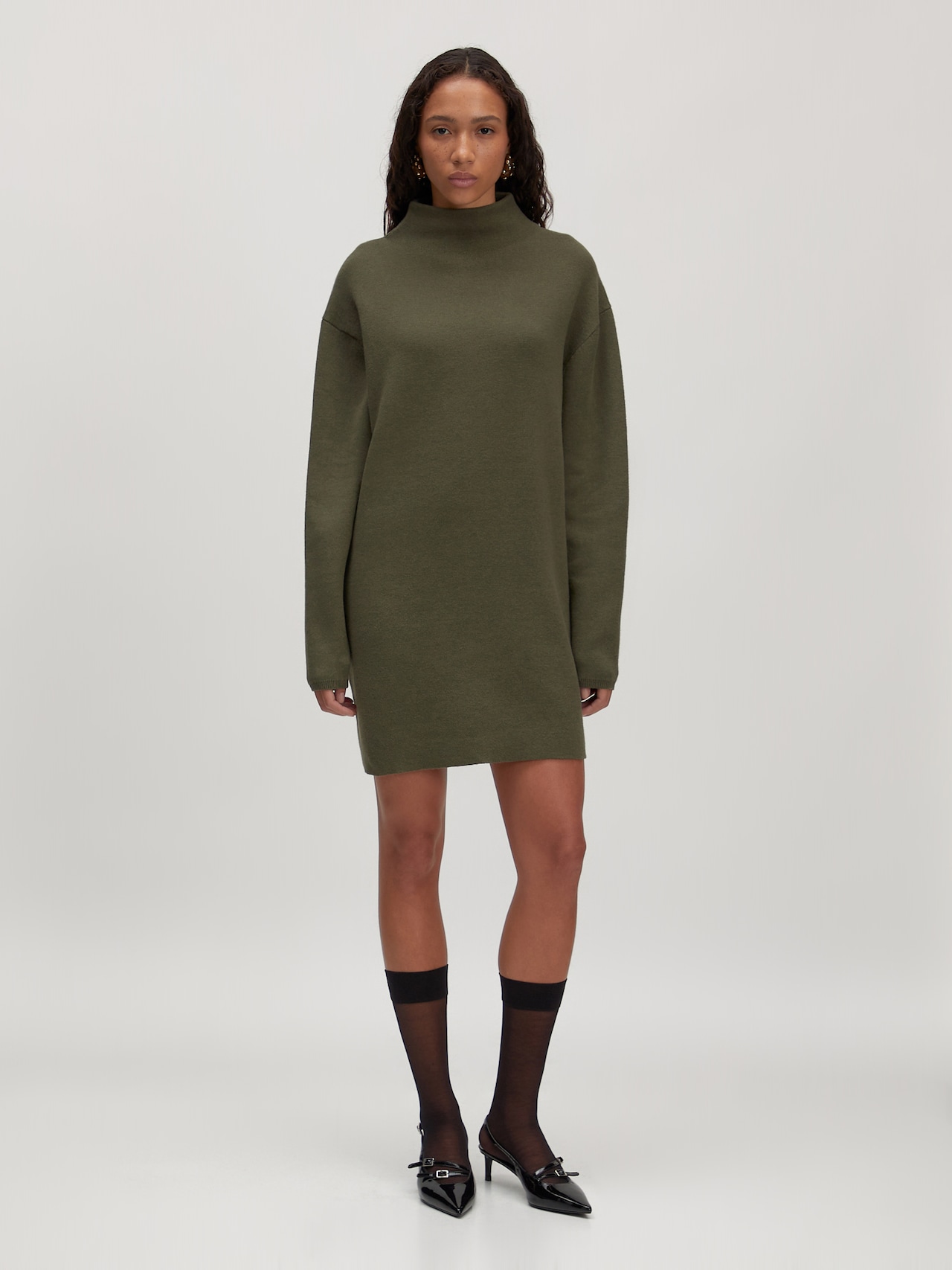 EDITED Vestido talla grande 'Ola' verde