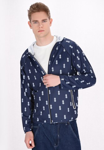 MO - Chaqueta de entretiempo en azul: frente