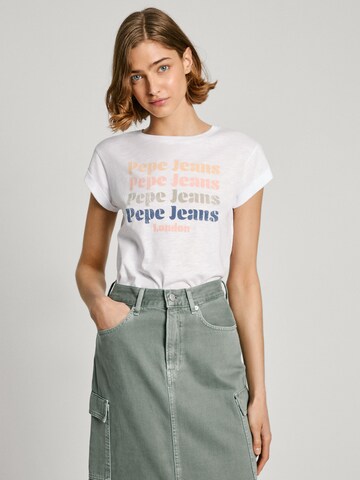 Pepe Jeans T-Shirt 'Eileen' in Weiß: Vorderseite