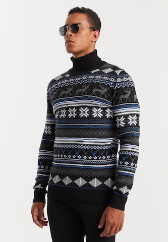 Leif Nelson Sweater in Black