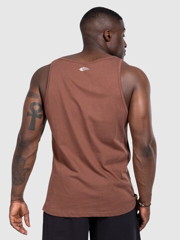 T-Shirt 'Marcelo' Smilodox en marron