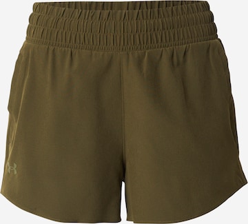 UNDER ARMOUR - Pantalón deportivo 'Flex' en verde: frente