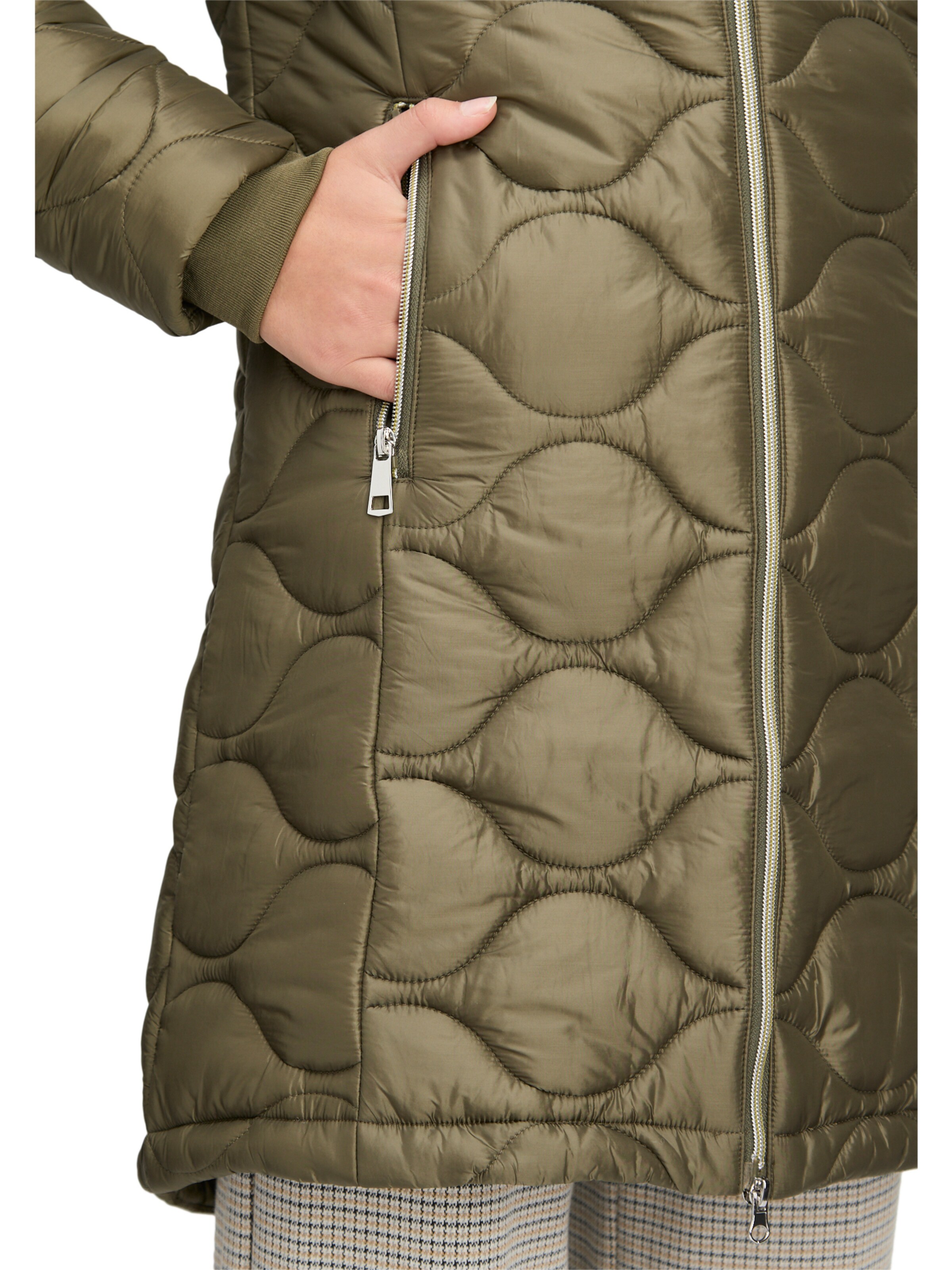 Cartoon Winterjas in Groen