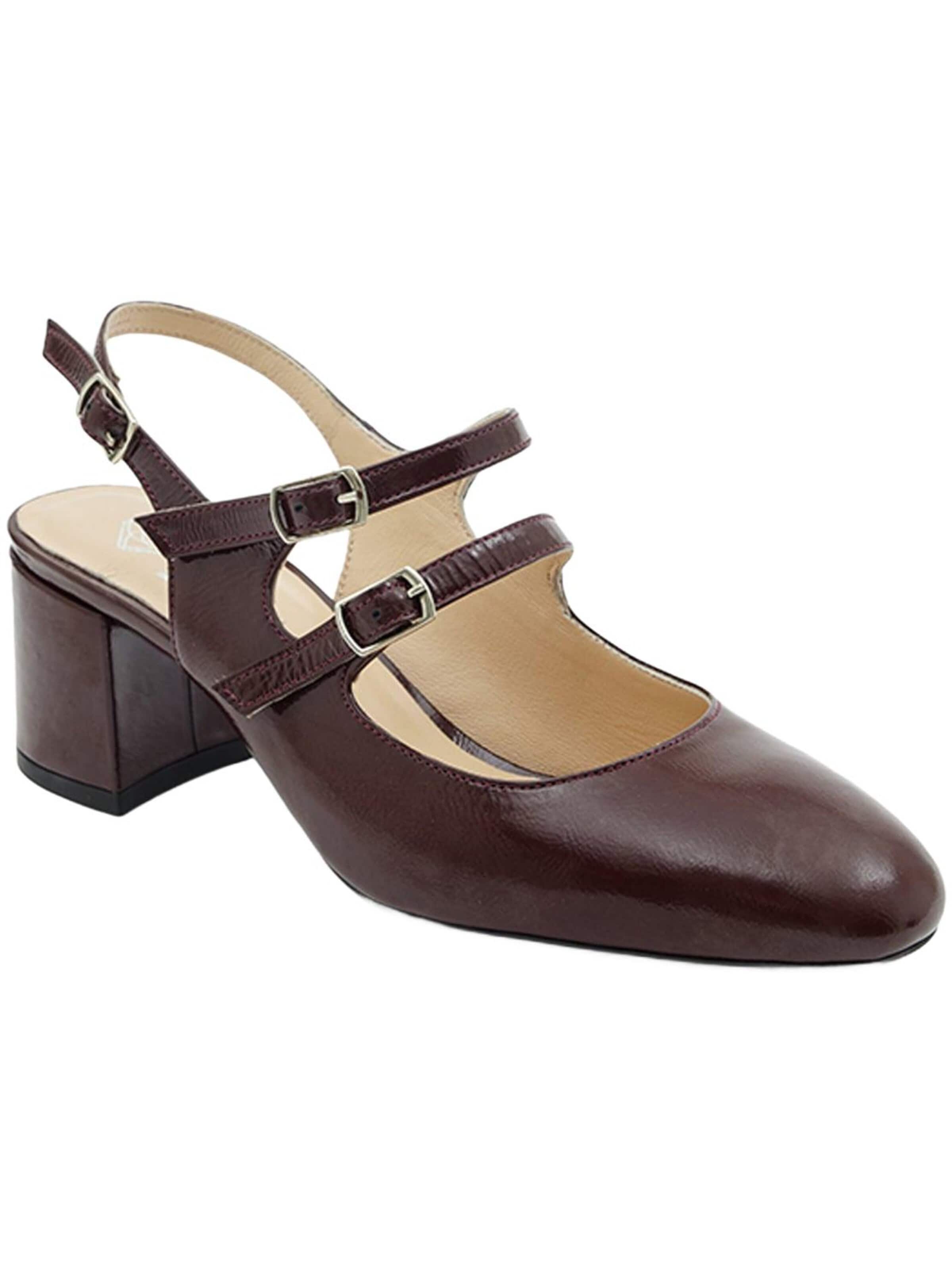Desa - Zapatos destalonado 'Schuhe mit Blockabsatz' en rojo