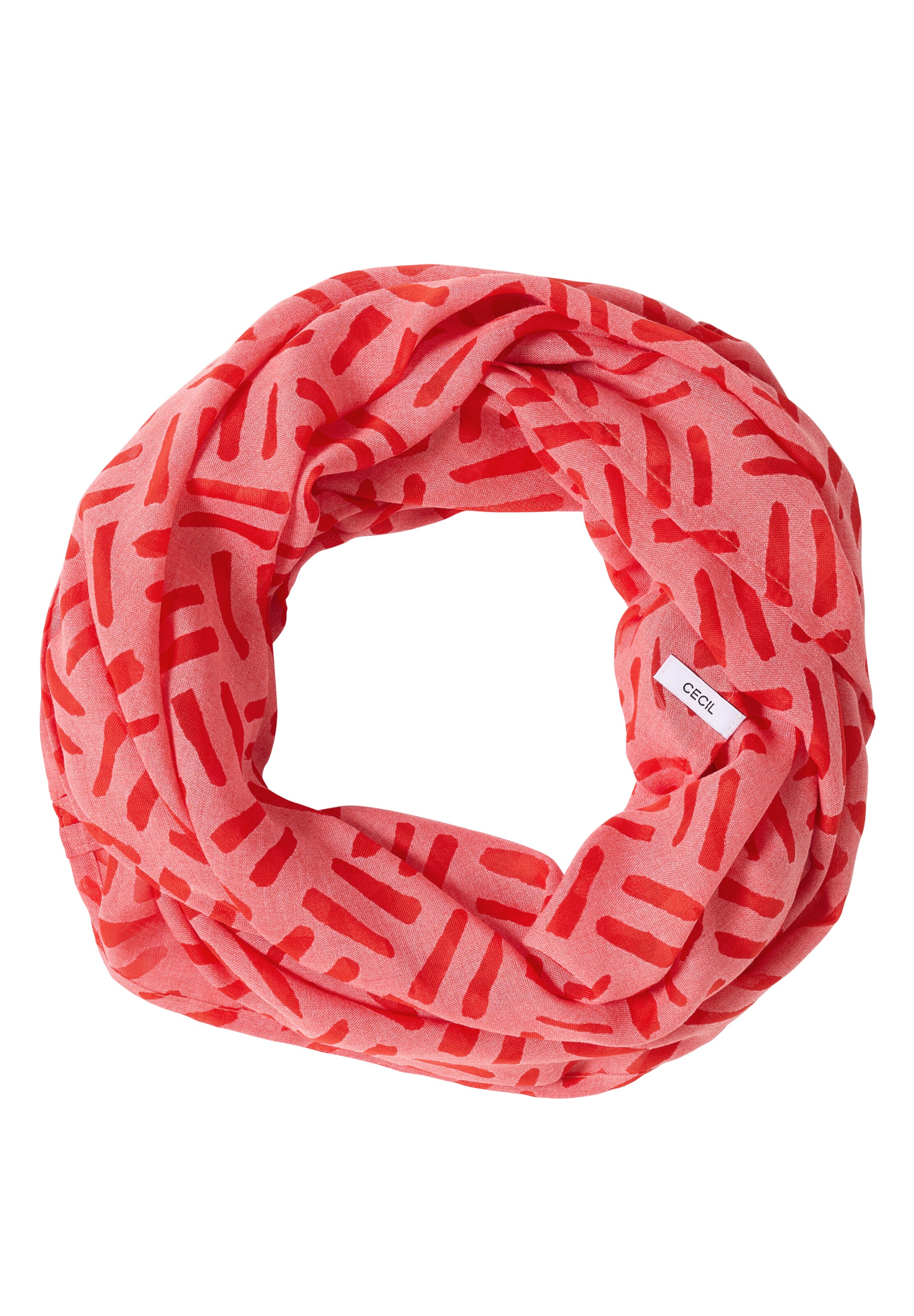 CECIL Tube Scarf in Orange: front