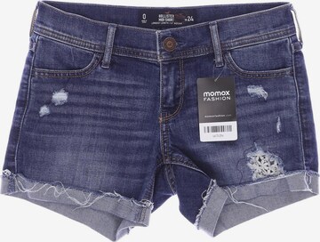 HOLLISTER Shorts in XXS in Blue: front
