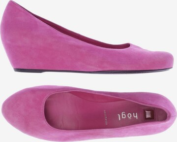 Högl Flats & Loafers in 38,5 in Pink: front