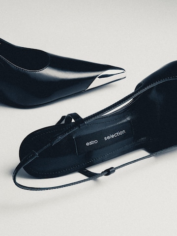 Estro Slingback pumps '2618-3' i svart