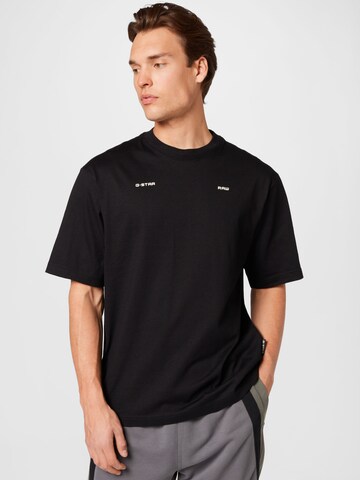 G-Star RAW - Camiseta en negro: frente