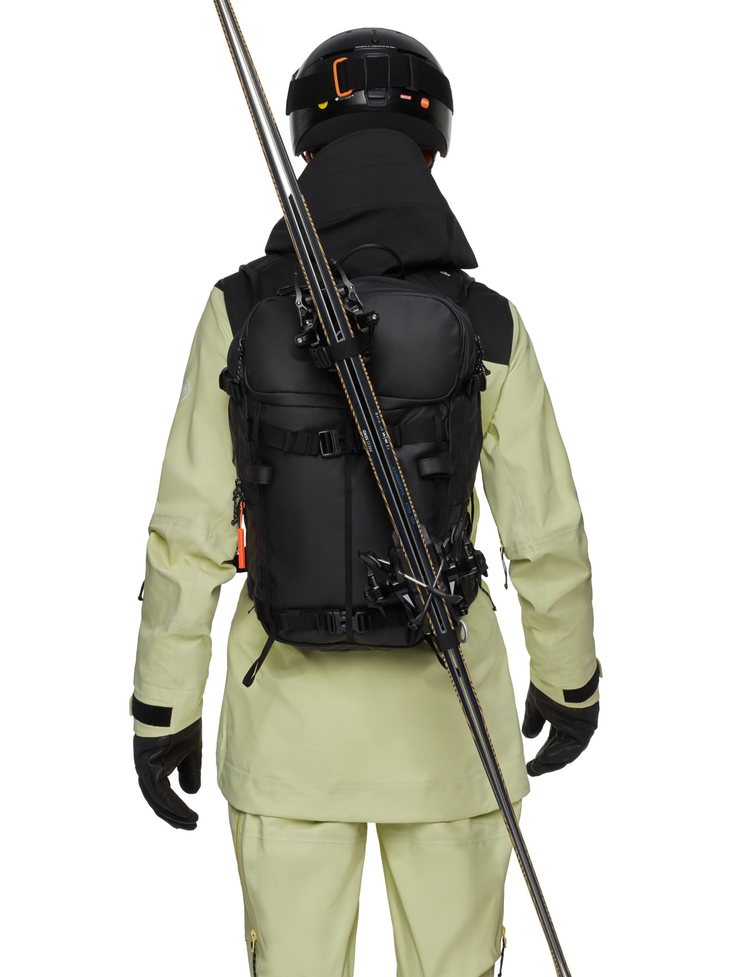 Zaino sportivo di MAMMUT in nero: frontale