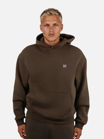 HEFTYKA Sweatshirt‌‌‌‌ in Braun