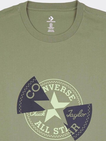 CONVERSE Shirt 'Converse Distort Tee'‌‌‌‌‌‌ in Grün