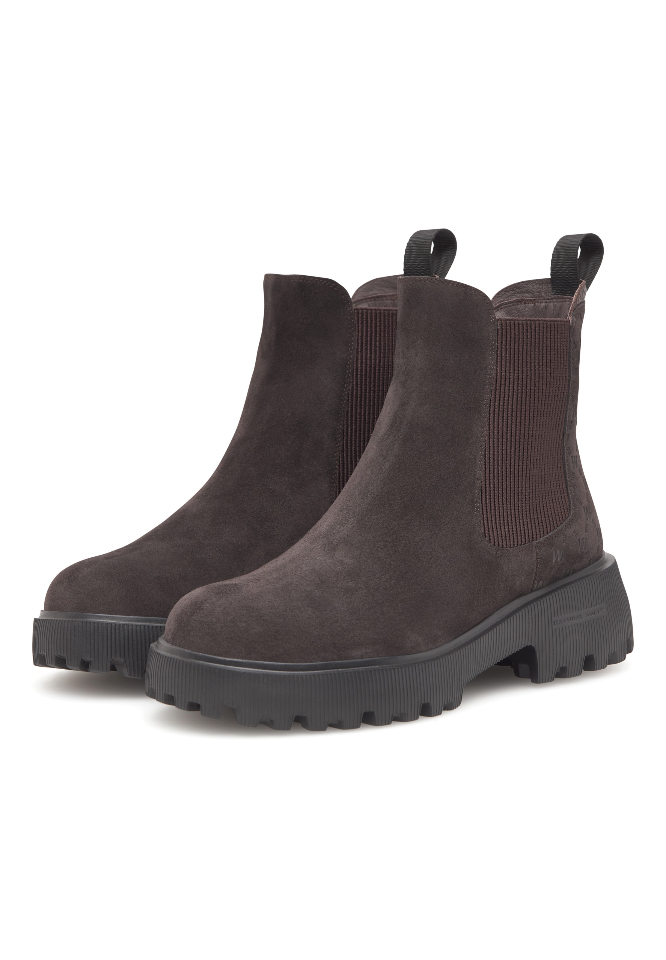 WODEN Chelsea boots 'Aya Warm' in Bruin