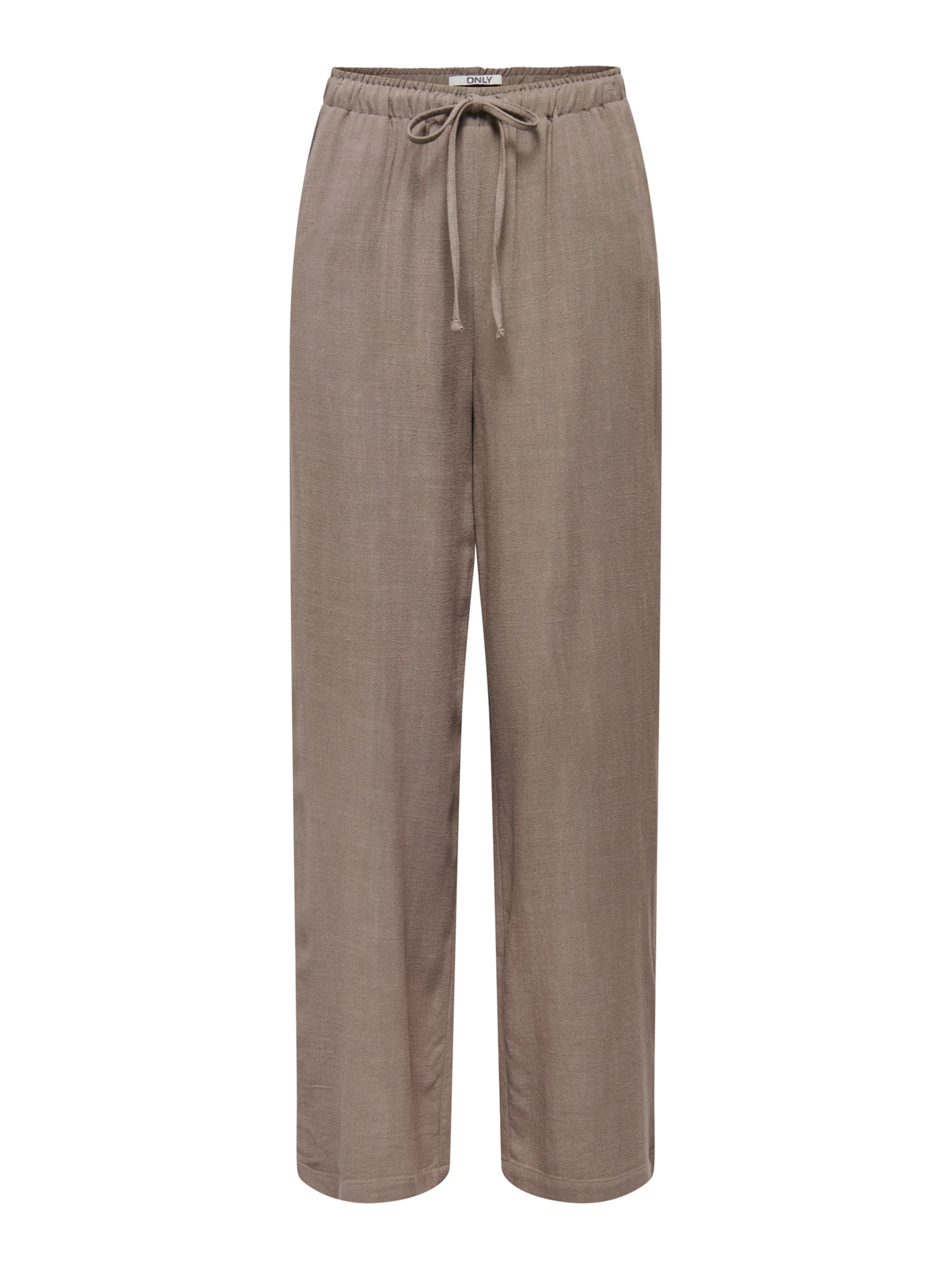 ONLY Nohavice 'ONLSiesta' - Hnedá: predná strana