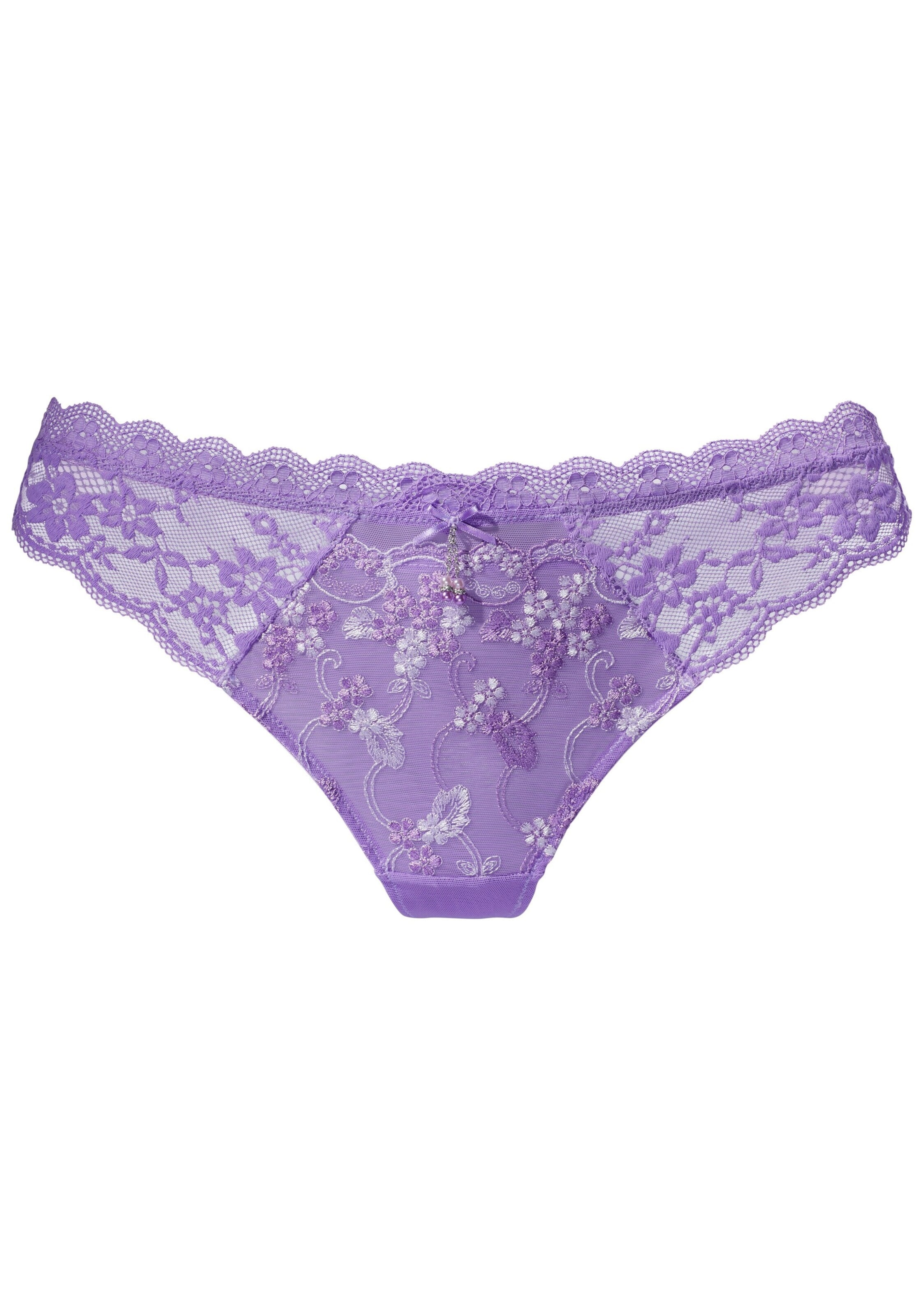 LASCANA String bugyik - lila: elől