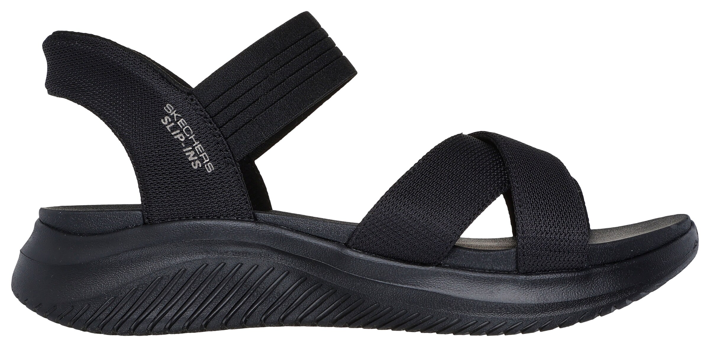 SKECHERS Sandale 'ULTRA FLEX 3.0 - NEVER BETTER' in Schwarz