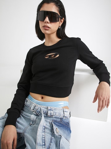 DIESEL Sweatshirt in Zwart