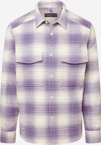 DRYKORN Regularny krój Koszula 'GUNRAY' w kolorze fioletowy: przód