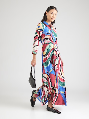 YAS - Vestido camisero 'YASSAVANNA' en beige