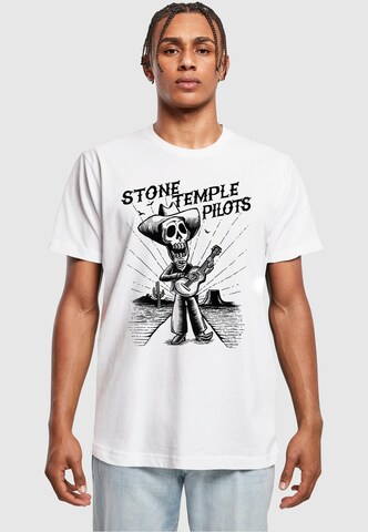 Maglietta 'Stone Temple Pilots' di Merchcode in bianco: frontale