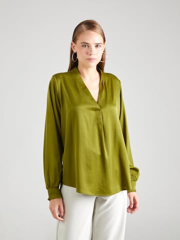 Fransa Blouse 'VILINE' in Groen: voorkant
