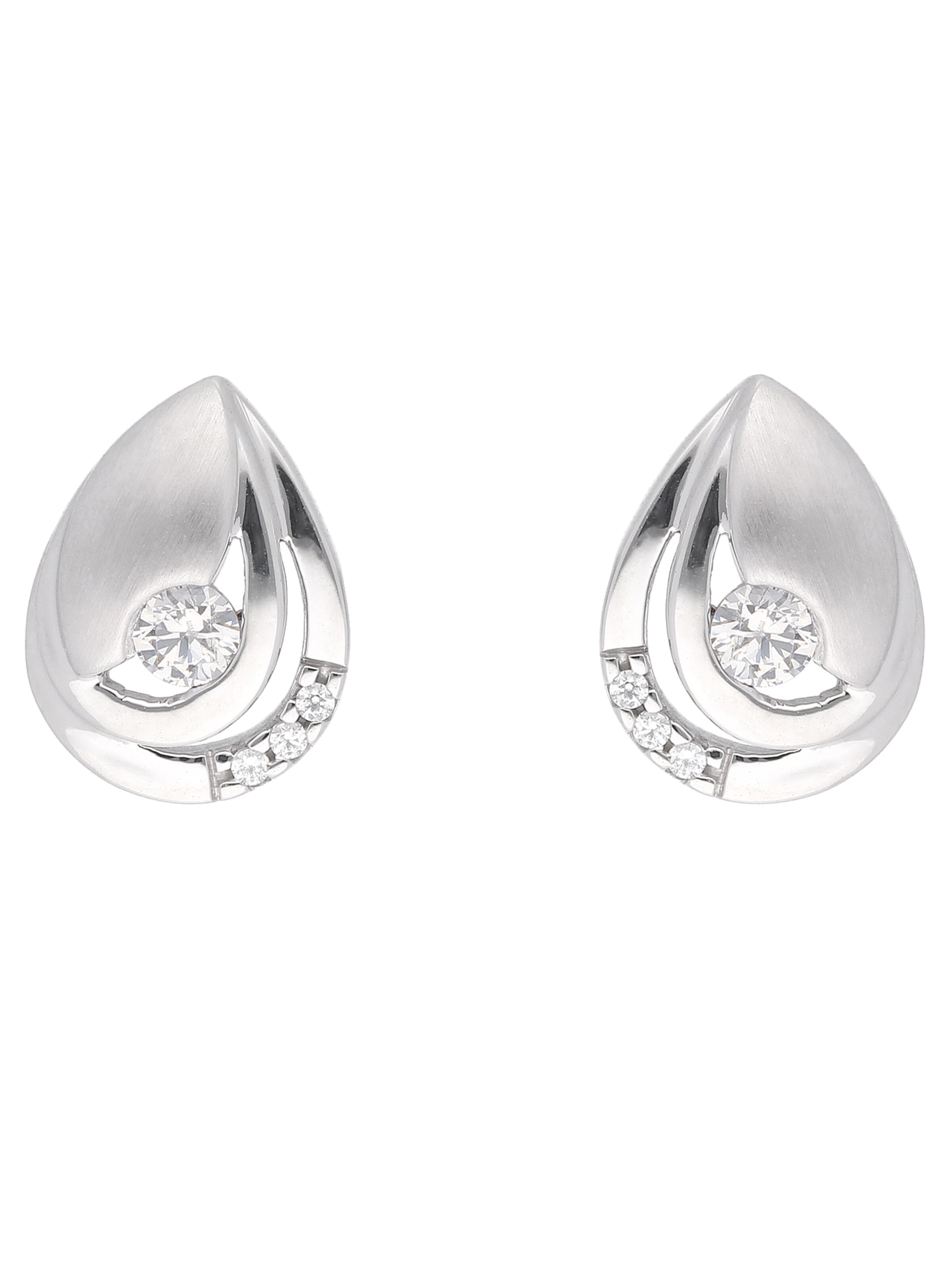 Adelia´s Earrings in Silver: front