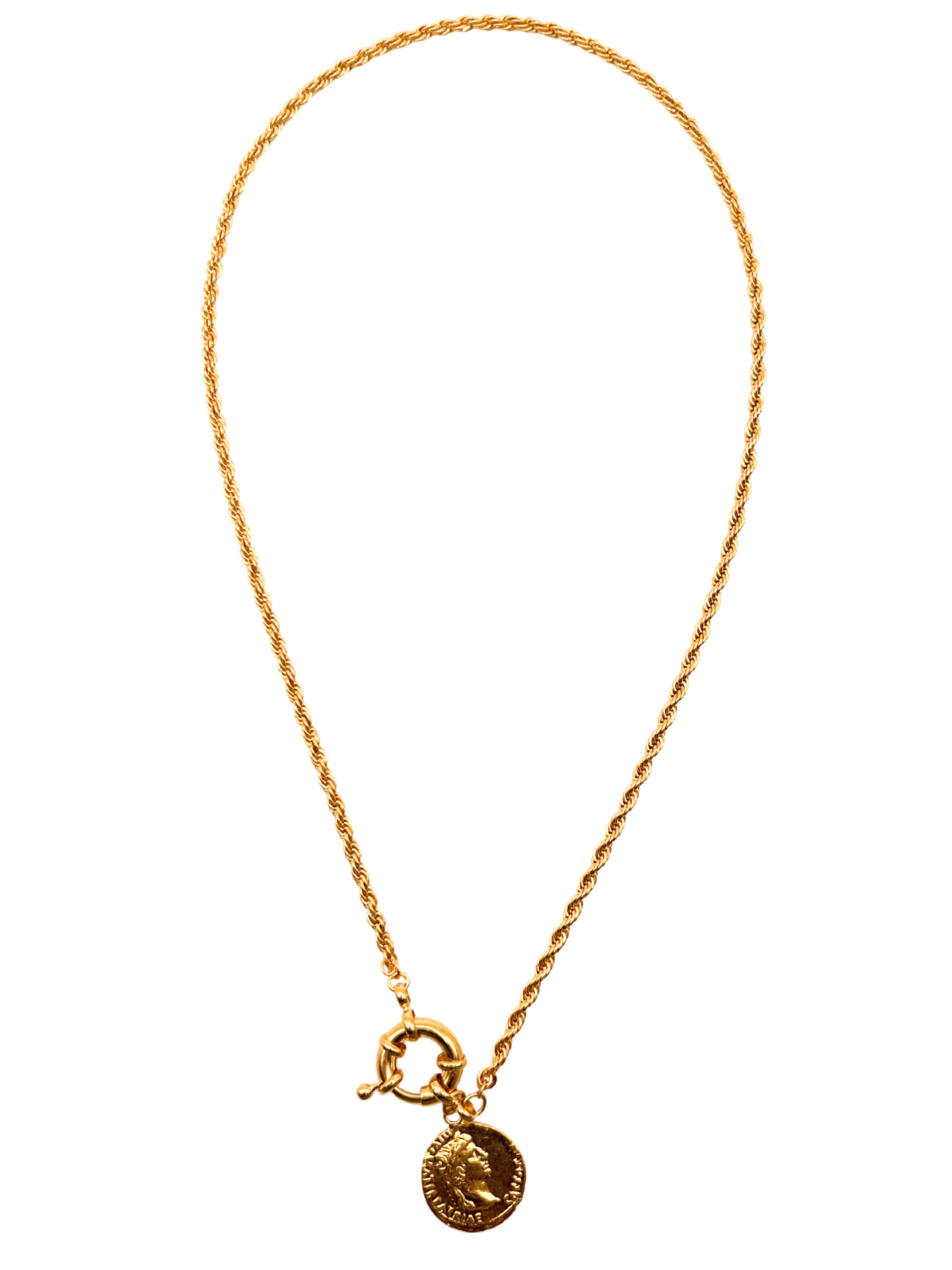 Les Reines - Cadena en oro: frente