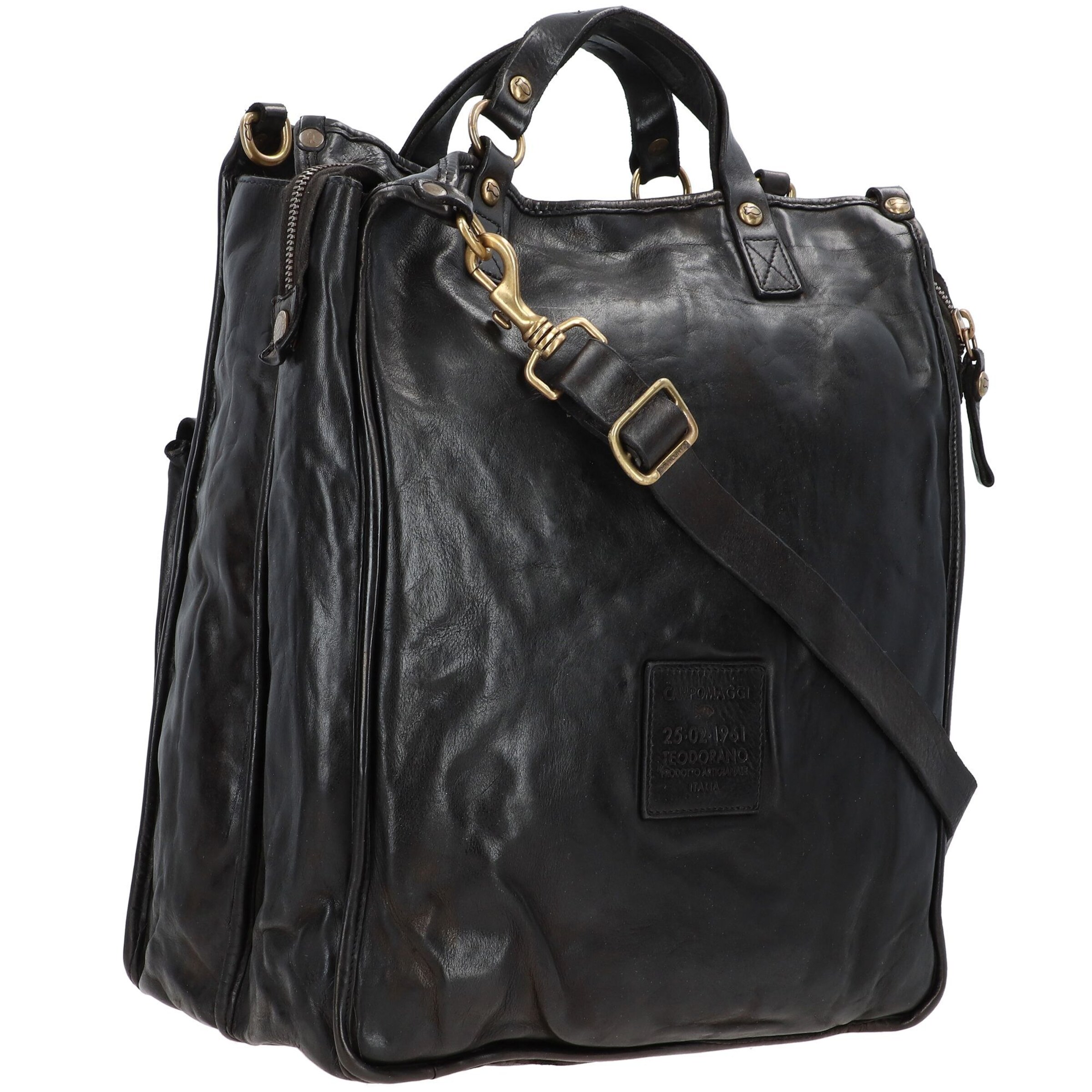 Campomaggi Handtasche 'Tokio' in Schwarz