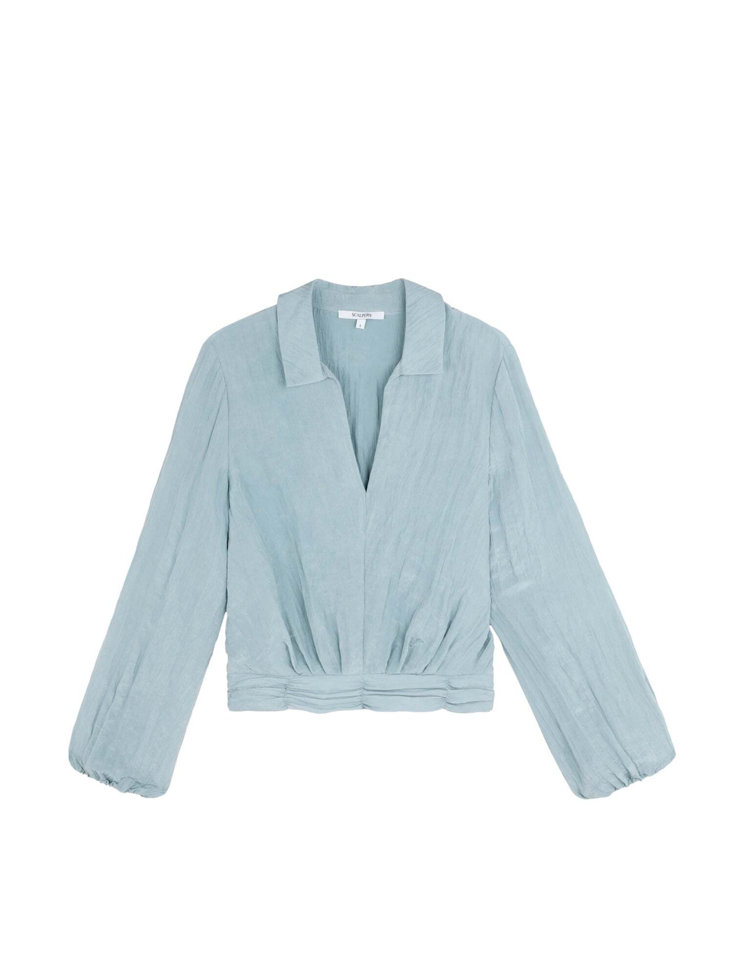 Scalpers Тениска &#x27; &#x27; в синьо: отпред