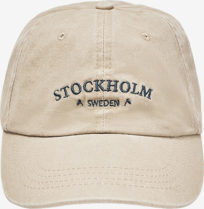 Pull&Bear Lippalakki 'MÓNACO' koossa 55-60 värissä kerma / safiiri, Tuotenäkymä
