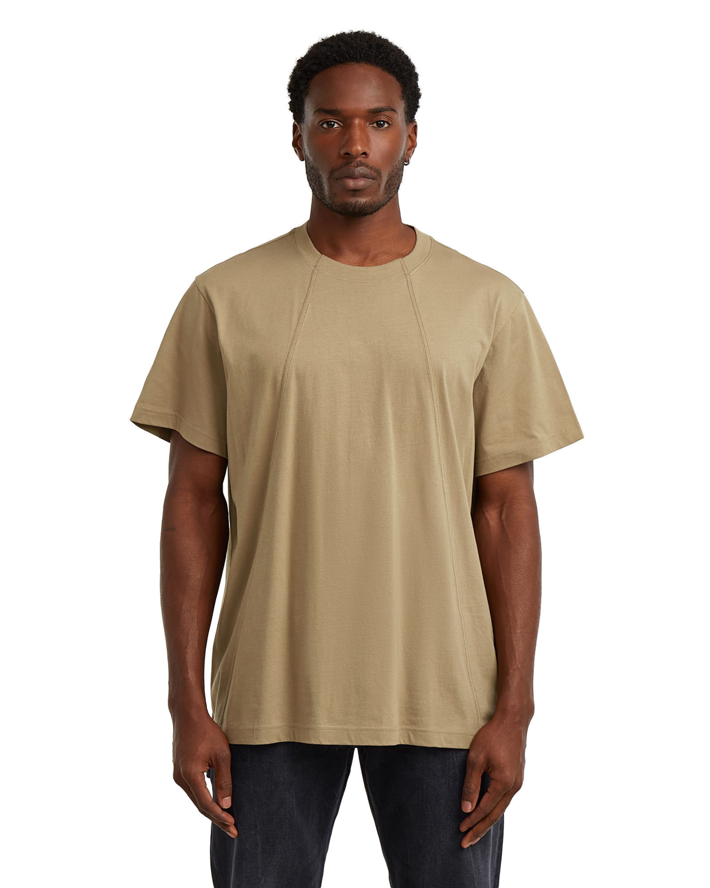 G-STAR Shirt ' ' in Beige: voorkant