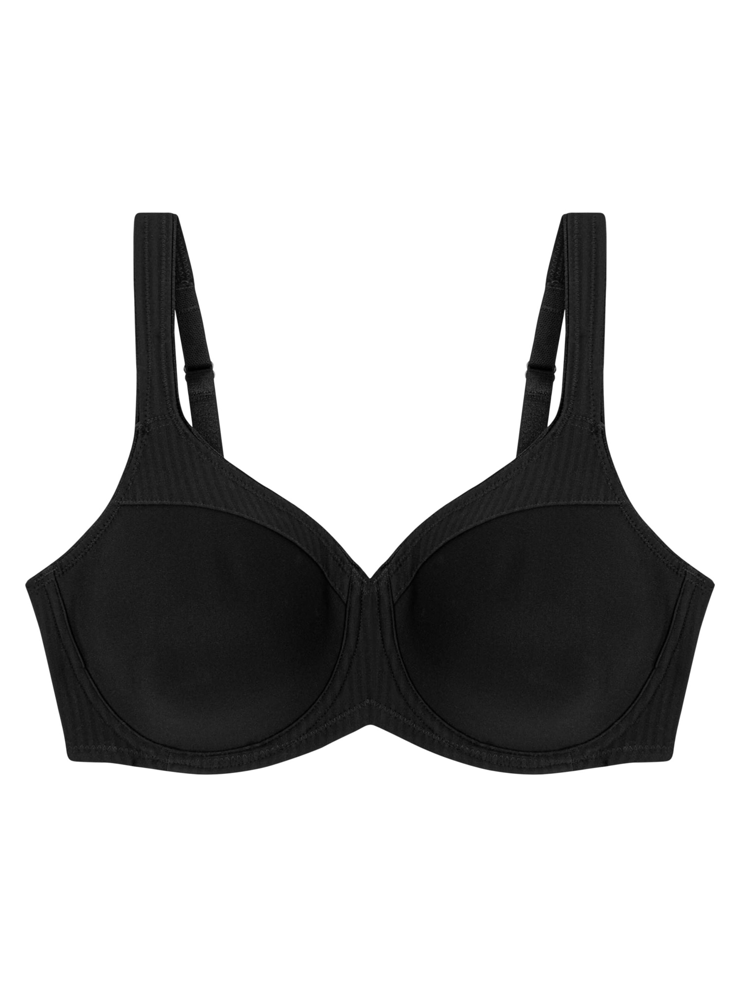 TRIUMPH Minimiser Minimizer 'Modern Soft & Cotton' in Black: front
