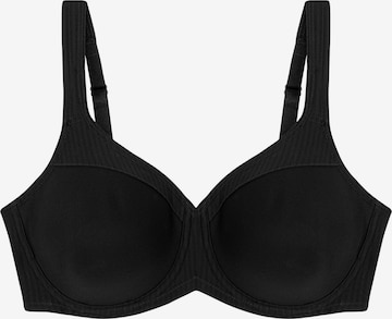 TRIUMPH Minimizer 'Modern Soft & Cotton' in Schwarz: Vorderseite