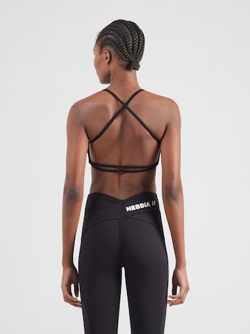 Bustier Soutien-gorge de sport 'POWER' NEBBIA en noir
