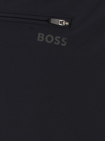 BOSS Tapered Broek 'T_Flex' in Blauw