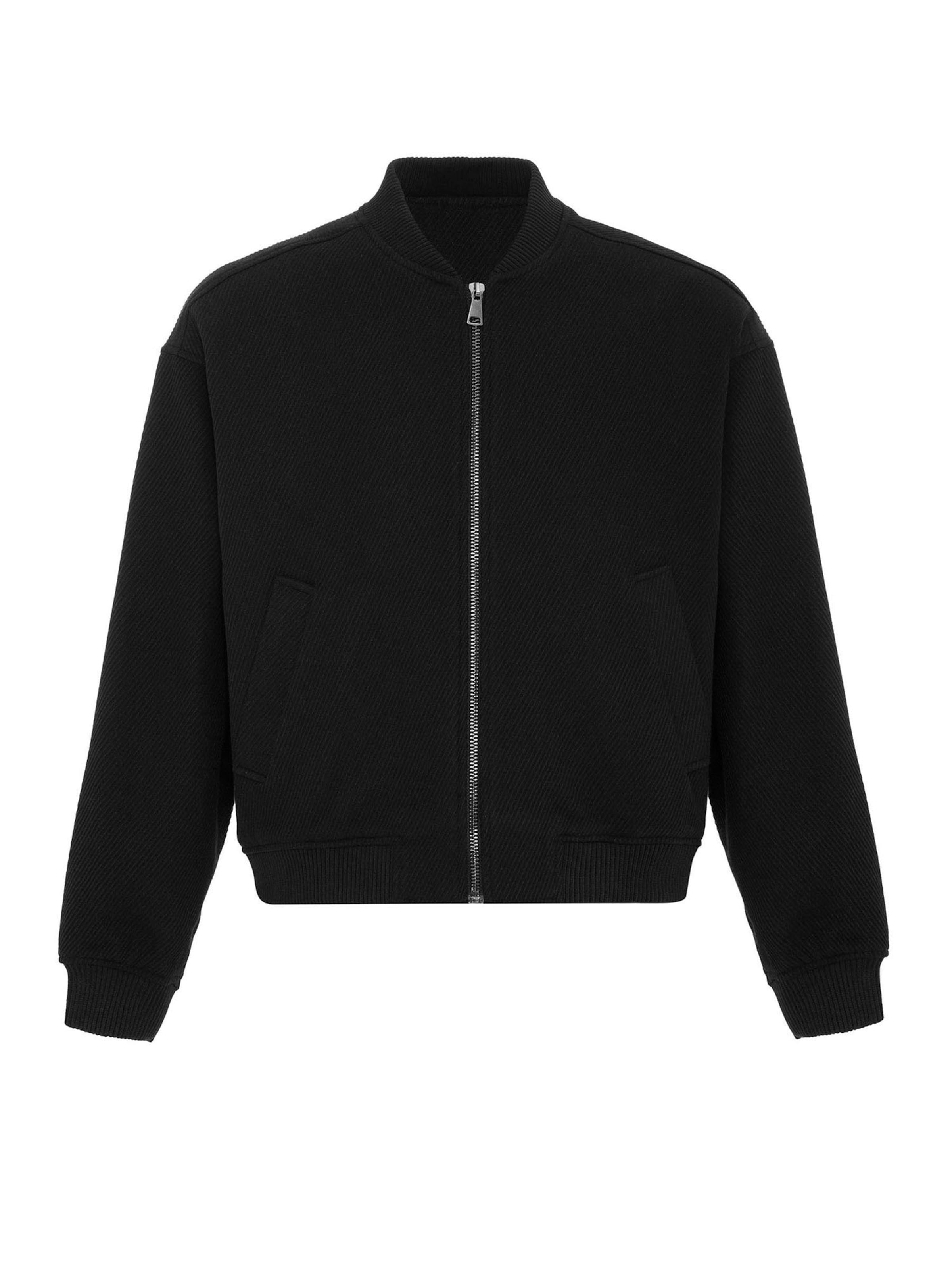 Antioch Jacke in Schwarz: Vorderseite