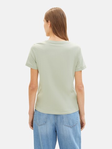TOM TAILOR T-Shirt in Grün