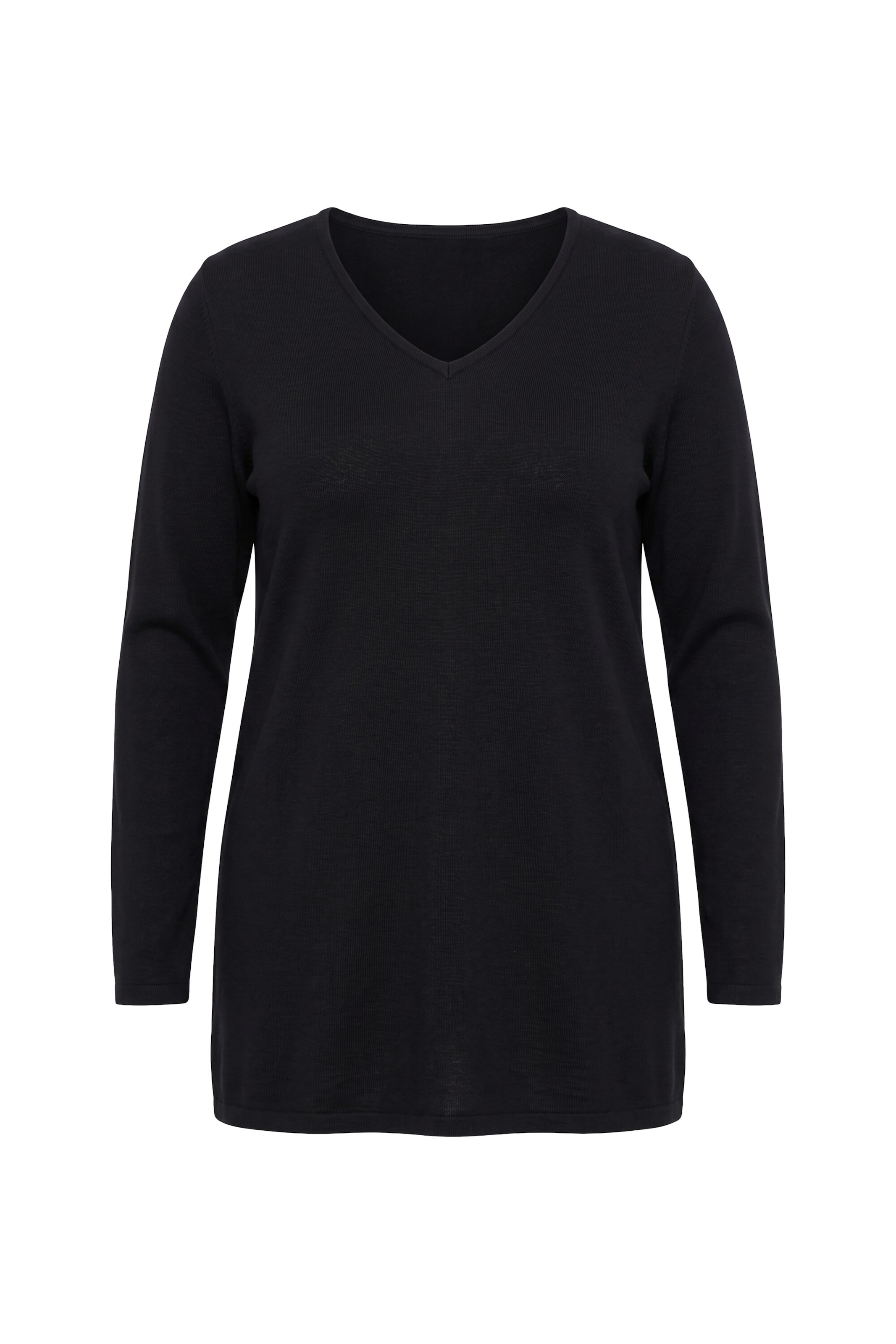 MIAMODA Pullover in Schwarz: Vorderseite