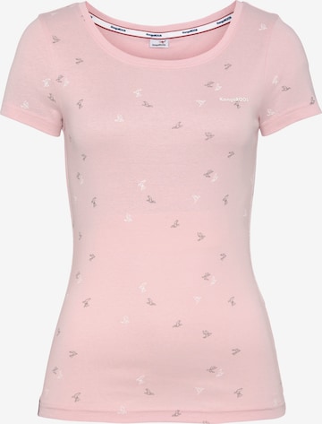 KangaROOS Shirt in Pink: front