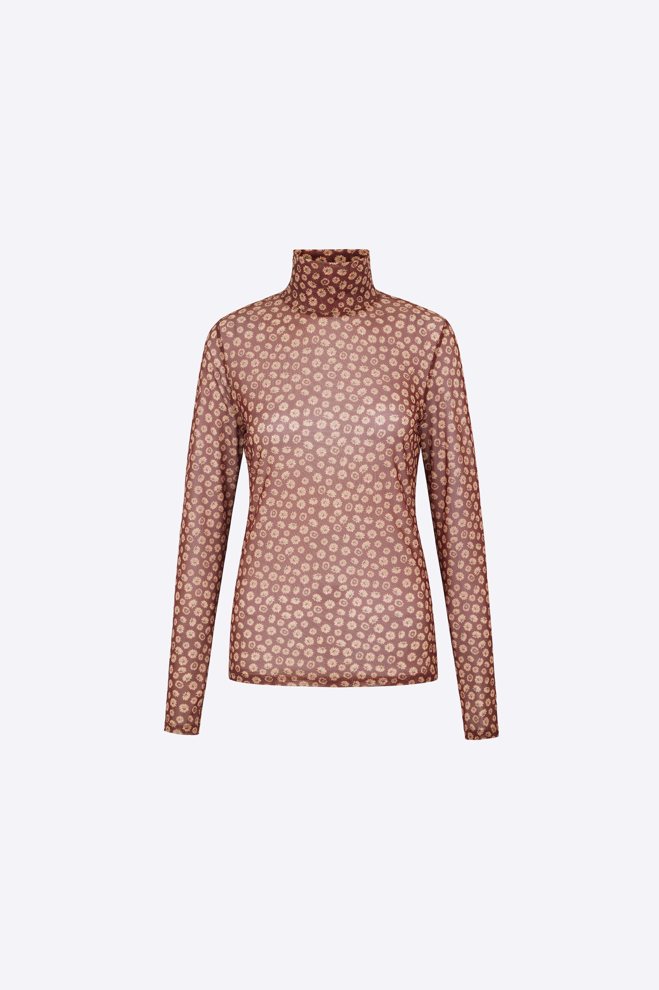 Aligne Μπλουζάκι 'GAMBALL' σε καφέ: μπροστά