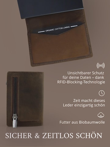 Akaroa Wallet 'Slim Wallet Pelle II' in Brown